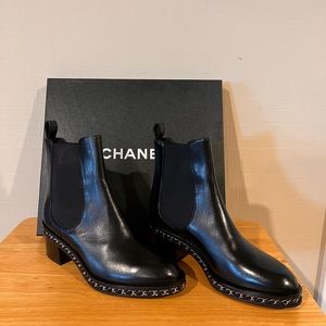 Chanel designed the perfect bootie! NIB- never worn. Authentic.
